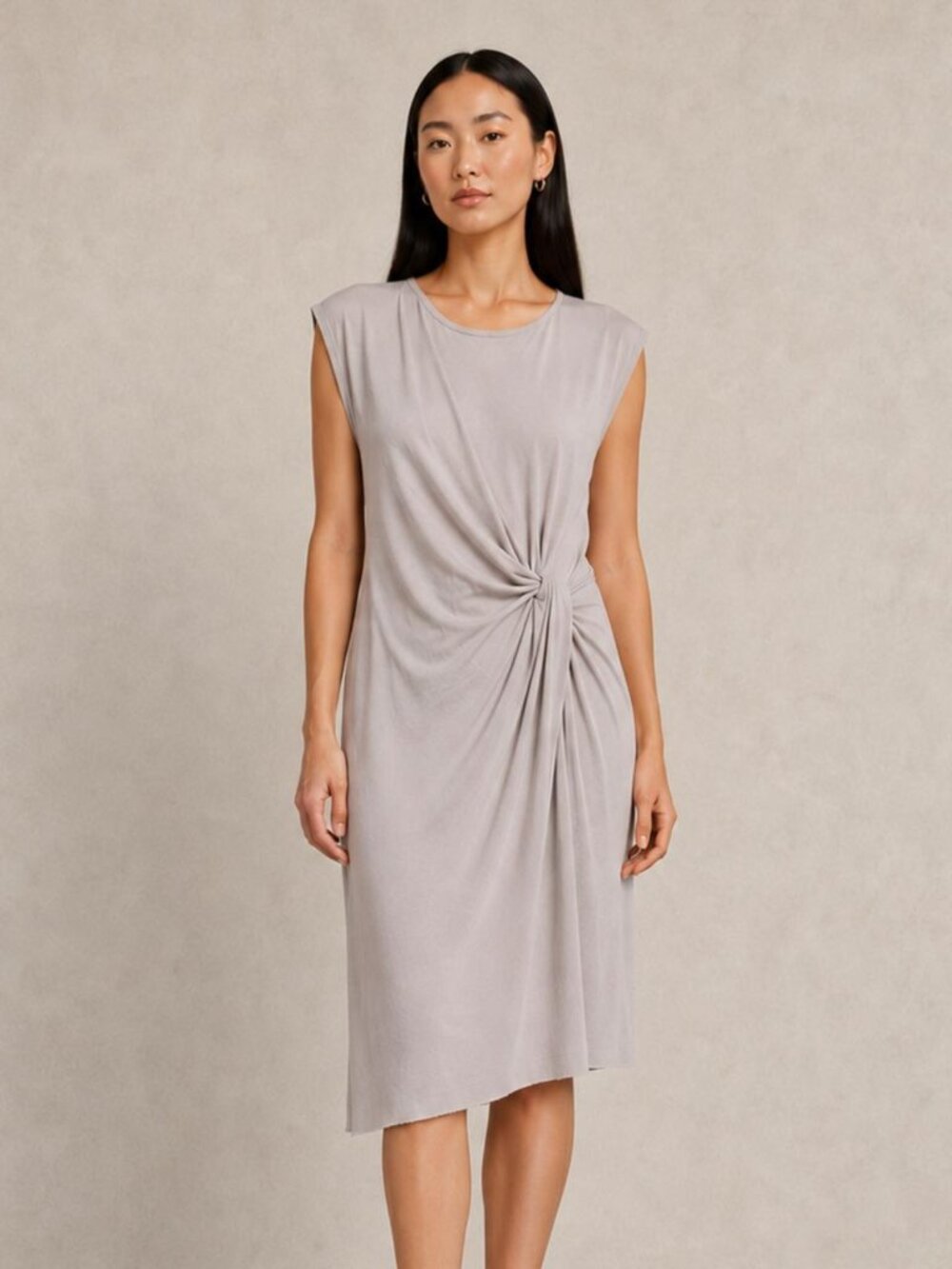 ALLSAINTS Leena Vi Knot Front Dress - XS